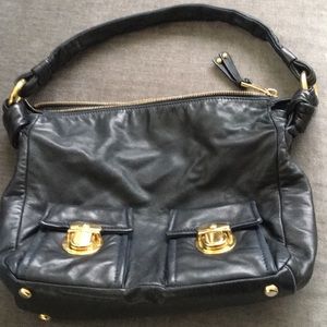 Marc Jacobs Black Leather Handbag